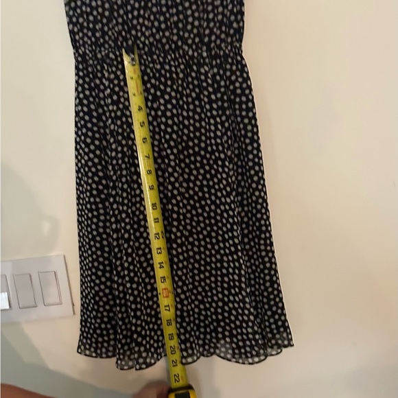 NWT Kate Spade Spot Chiffon Dress Black & Cream Size xxs - Picture 8 of 8